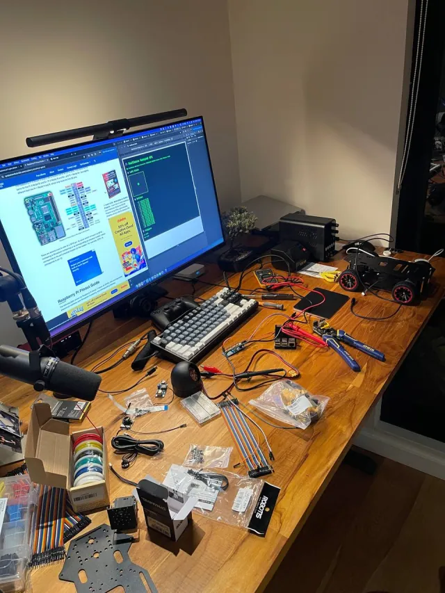 Ordered some basic components and tools for assembly from… (photo)