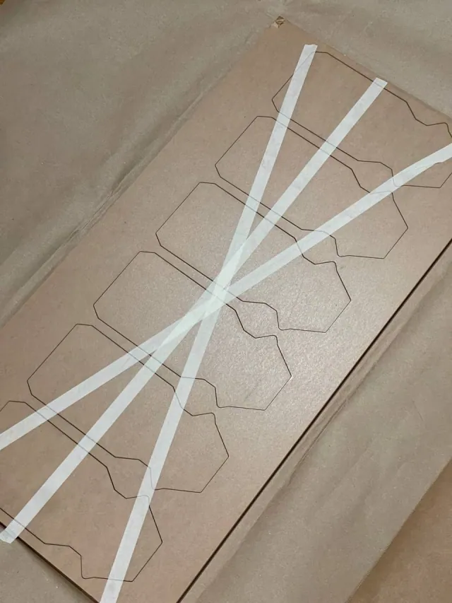 Also today I picked up the laser-cut acrylic (photo 3)