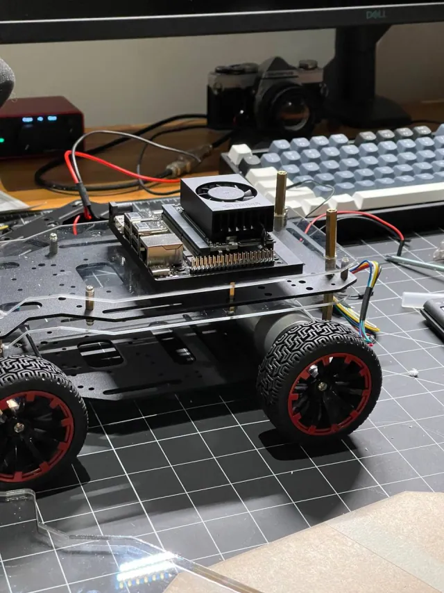 I put all the boards on the acrylic and mounted some of… (photo 3)