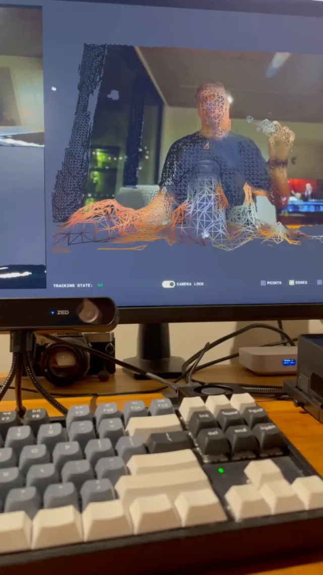The SDK has models for building point clouds that will be… (video)