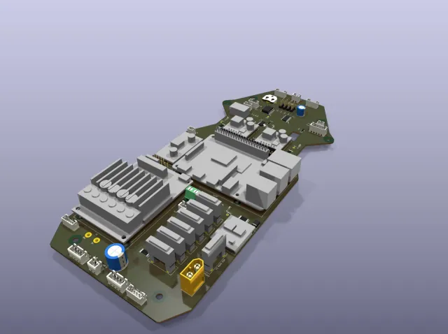 The robot's middle deck won't be acrylic with a pile of… (photo 2)