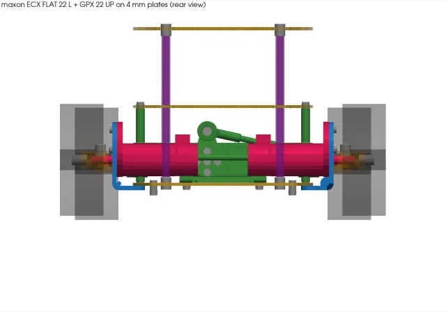I wanted to move to BLDC motors so the robot would drive… (photo)