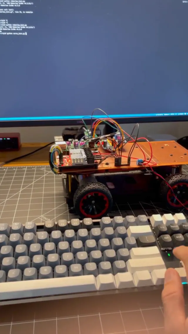 The first launch didn't go so well because one wire was… (video)