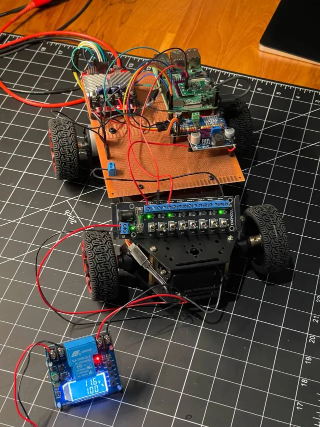 Back to the electronics (photo)