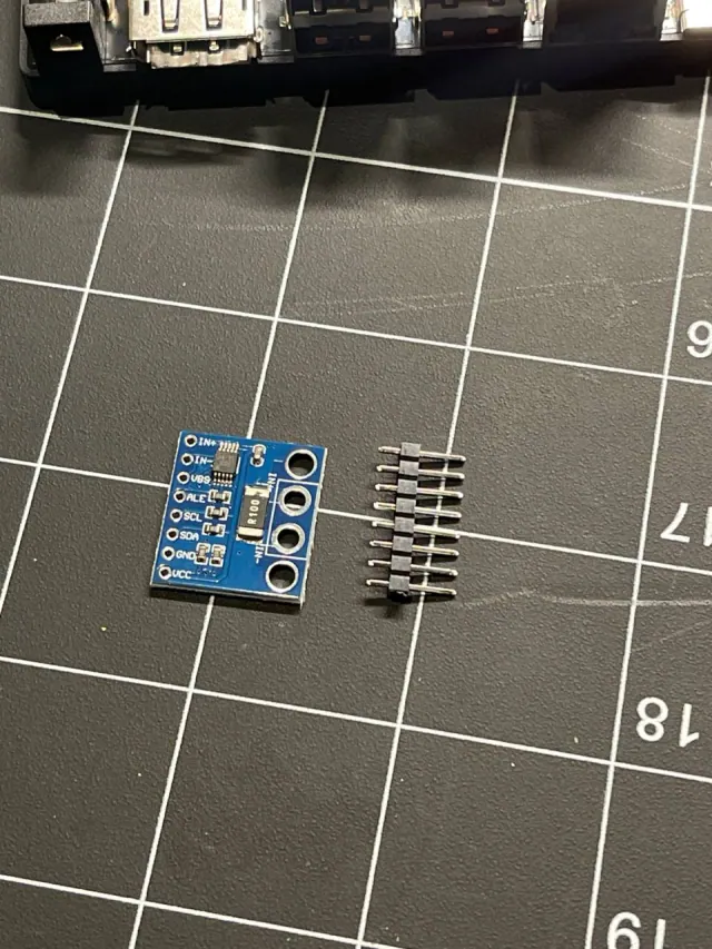From the more interesting stuff – ina226 i2c (photo)