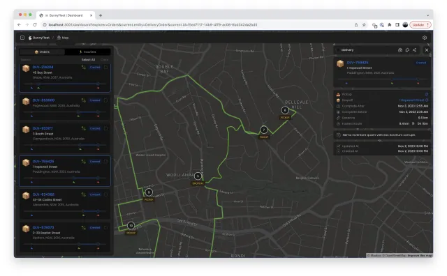 Prototyping route optimization 🚴‍♂️ (photo)
